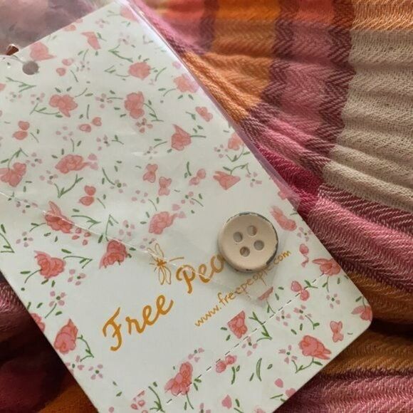 Free People Long Sleeve Top Tea Combo Size Extra Small NWT - Picture 10 of 10